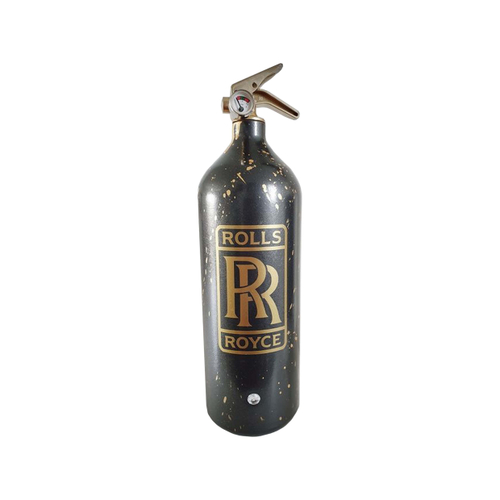 Extinguisher Fire Silver Gold Rolls Royce